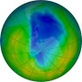 Antarctic Ozone 2016-11-10